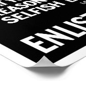 Enlist To Day - Lord Kitchener WWI Poster (Hoek)