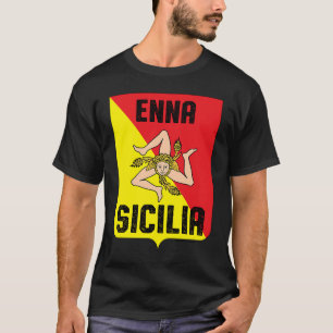 Enna Sicilia provincie Sicilië Sicilië T-shirt