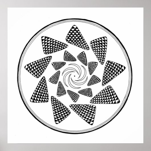 Enneagon II Poster (Voorkant)