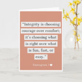 Enneagram-1-Kaart Kaart (Gele Bloem)