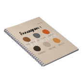 Enneagram 1 notitieboek (Rechterzijde)