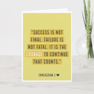 Enneagram 3 - De winnaar Kaart
