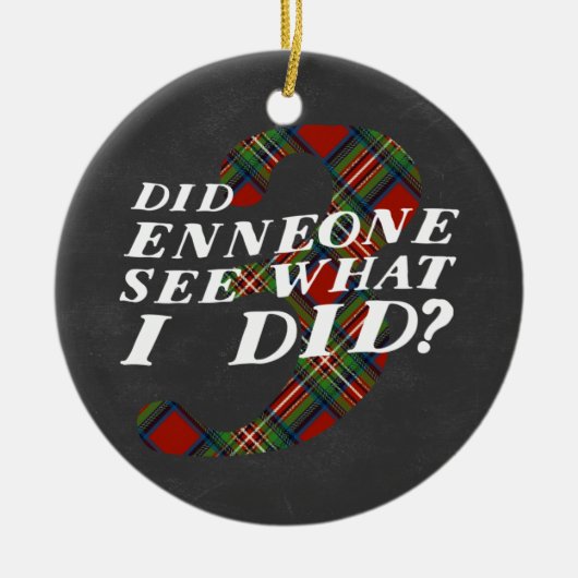 Enneagram 3 Kerstthema Ornament (Voorkant)