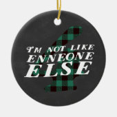 Enneagram 4 Kerstthema Ornament (Voorkant)