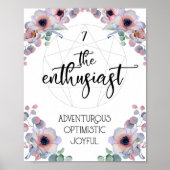 Enneagram 7 De enthousiast Poster (Voorkant)