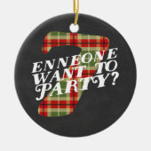 Enneagram 7 Funny Kerstmis Thorment Ornament (Voorkant)