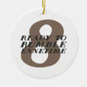 Enneagram 8 Funny Ornament (Voorkant)