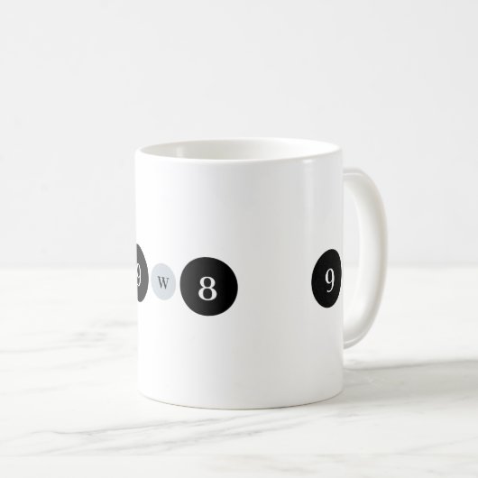 Enneagram 9w8 Mok (Voorkant rechts)