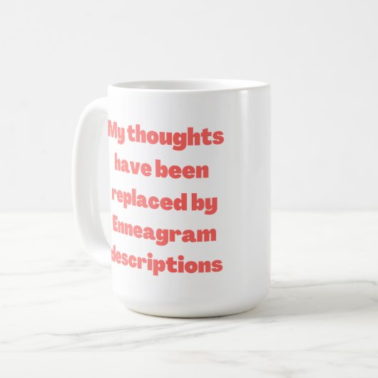 Enneagram Mug Koffiemok (Voorkant links)