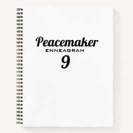 Enneagram negen Peacemaker Journal Notitieboek
