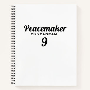 Enneagram negen Peacemaker Journal Notitieboek