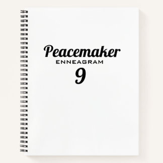 Enneagram negen Peacemaker Journal Notitieboek