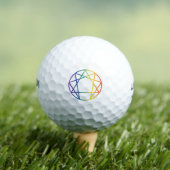 Enneagram-symbool Golfballen (Insitu Shirt)
