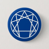 Enneagram-symbool Ronde Button 5,7 Cm (Voorkant)