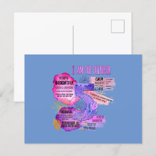 Enneagram type 5 - ik ben de denker briefkaart