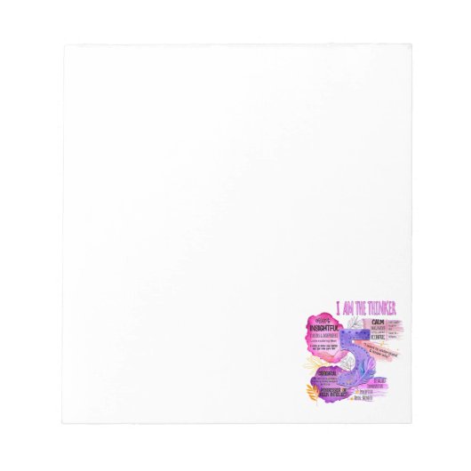 Enneagram type 5 - ik ben de denker notitieblok (Voorkant)