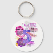 Enneagram type 5 - ik ben de denker sleutelhanger (Achterkant)