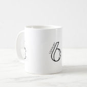 Enneagram Type 6 - De Loyalist Mok (Voorkant links)