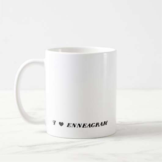 Enneagram Type 6 Funny Mug Koffiemok (Links)