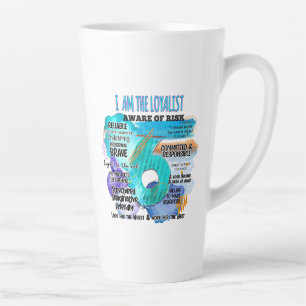 Enneagram Type 6 - Ik ben de loyalist Latte Mok