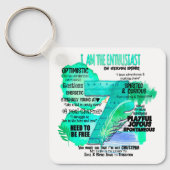 Enneagram type 7 - Ik ben de enthousiast Sleutelhanger (Voorkant)
