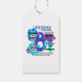 Enneagram type 8 - ik ben de uitdager cadeaulabel (Achterkant)