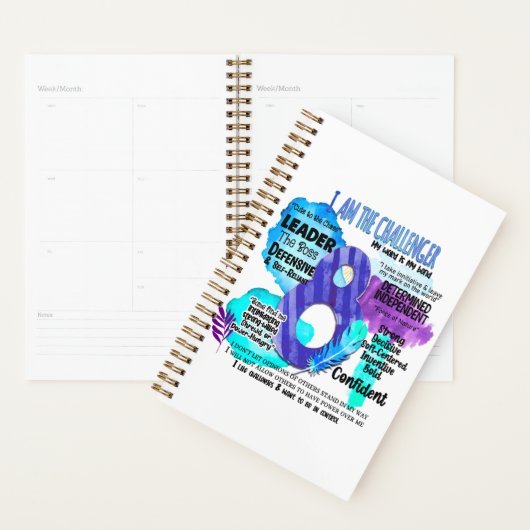 Enneagram type 8 - ik ben de uitdager planner (Display)
