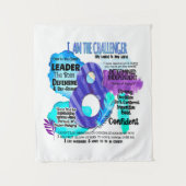 Enneagram type 8 - ik ben de uitdager wandkleed (Voorkant)