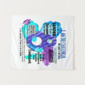 Enneagram type 8 - ik ben de uitdager wandkleed (Voorkant (horizontaal))