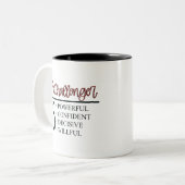 Enneagram Type 8 Mok (Voorkant links)