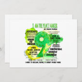 Enneagram type 9 - Ik ben de vredesmaker Feestdagenkaart (Voorkant / Achterkant)