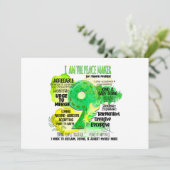 Enneagram type 9 - Ik ben de vredesmaker Feestdagenkaart (Staand voorkant)