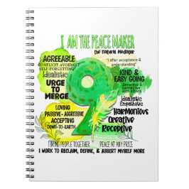 Enneagram type 9 - Ik ben de vredesmaker Notitieboek