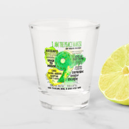 Enneagram type 9 - Ik ben de vredesmaker Shot Glas