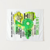 Enneagram type 9 - Ik ben de vredesmaker Wandkleed (Voorkant (horizontaal))