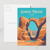 Ennedi Massief Tsjaad Briefkaart (Voorkant / Achterkant)