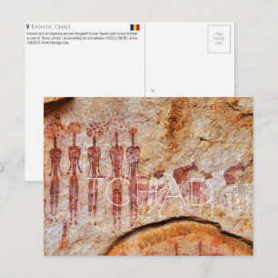 Ennedi, Tsjaad Reisansichtkaart Briefkaart