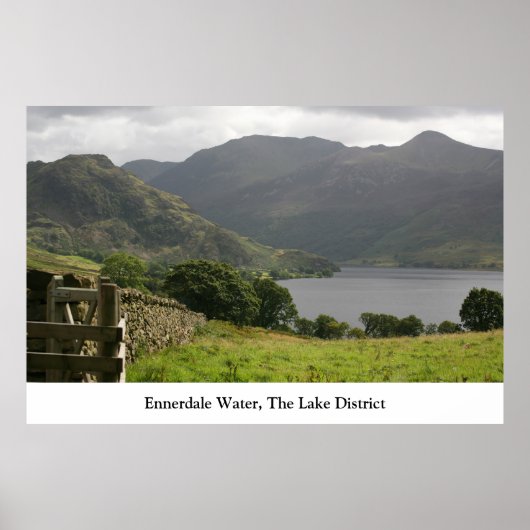 Ennerdale Water, The English Lake District Poster (Voorkant)