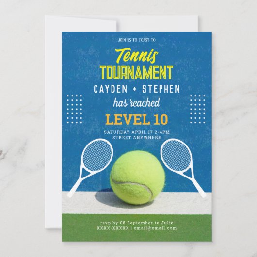 Ennis Country Club Verloving uitnodiging (Voorkant)