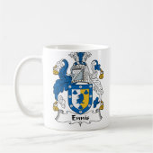 Ennis Family Crest Koffiemok (Links)