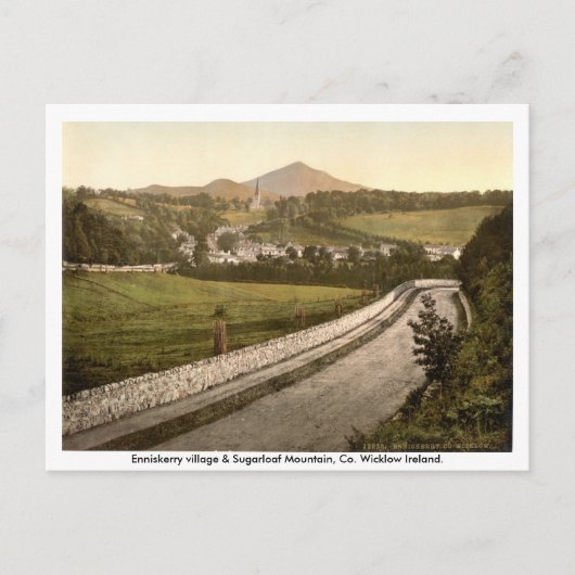 Enniskerry Village, Sugarloaf Mountain Wicklow Briefkaart (Voorkant)