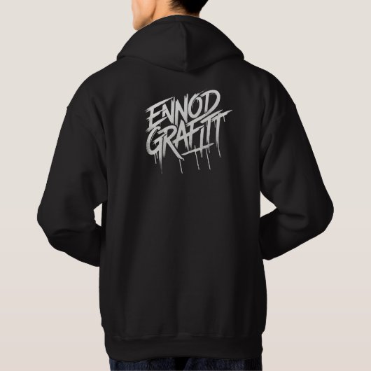  ENNOID GRÁFITT  HOODIE (Achterkant)