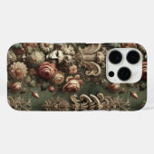 Ennui Elegance – Gotisch Barok Bloemenpatroon Case-Mate iPhone Case (Achterkant (horizontaal))