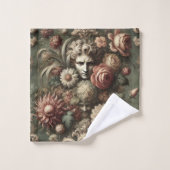 Ennui Elegance – Gotisch Victoriaans Bad Handdoek (Wasdoekje)