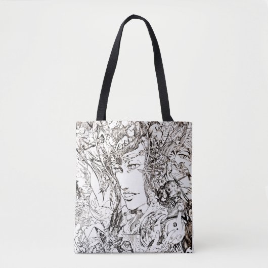 Enoch&lucifer tote bag (Voorkant)