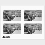 Enoch Mankayi Sontonga Rechthoekige Sticker (Vel)