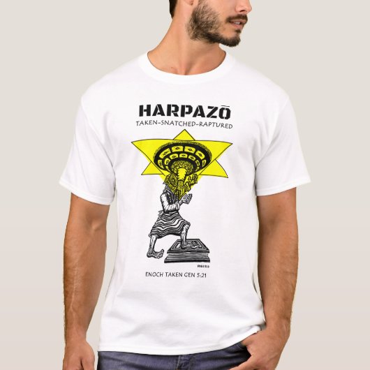 Enoch Raptured, Take, Harpazo van The Earth T- T-shirt (Voorkant)