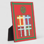 Enochian Fire Elemental Tablet Fotoplaat (Zijkant)