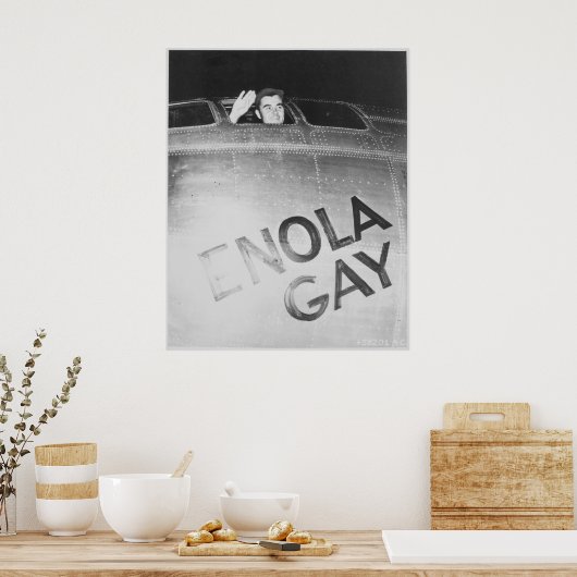Enola Gay Poster (Keuken)