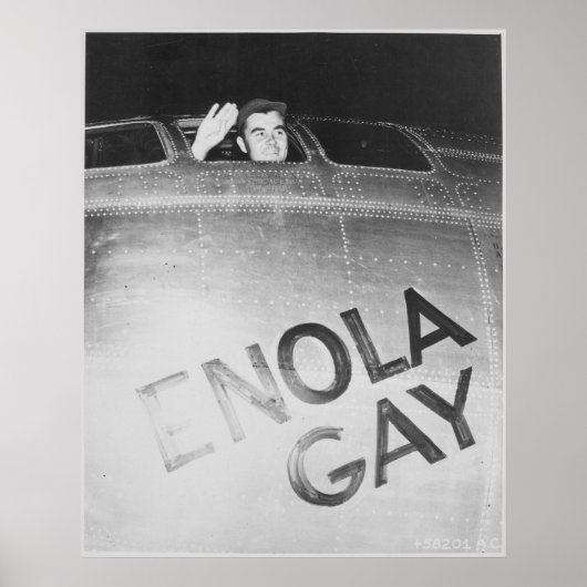Enola Gay Poster (Voorkant)